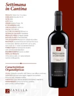 Settimana In Cantina Vinho Merlot 2022 750Ml - Imagem 2