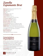 Zanella Espumante Brut 750Ml - Imagem 2
