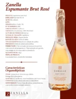 Zanella Espumante  Brut Rosé 750Ml - Imagem 2