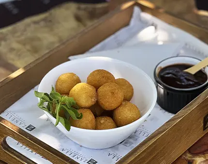 Bolinhas de queijo